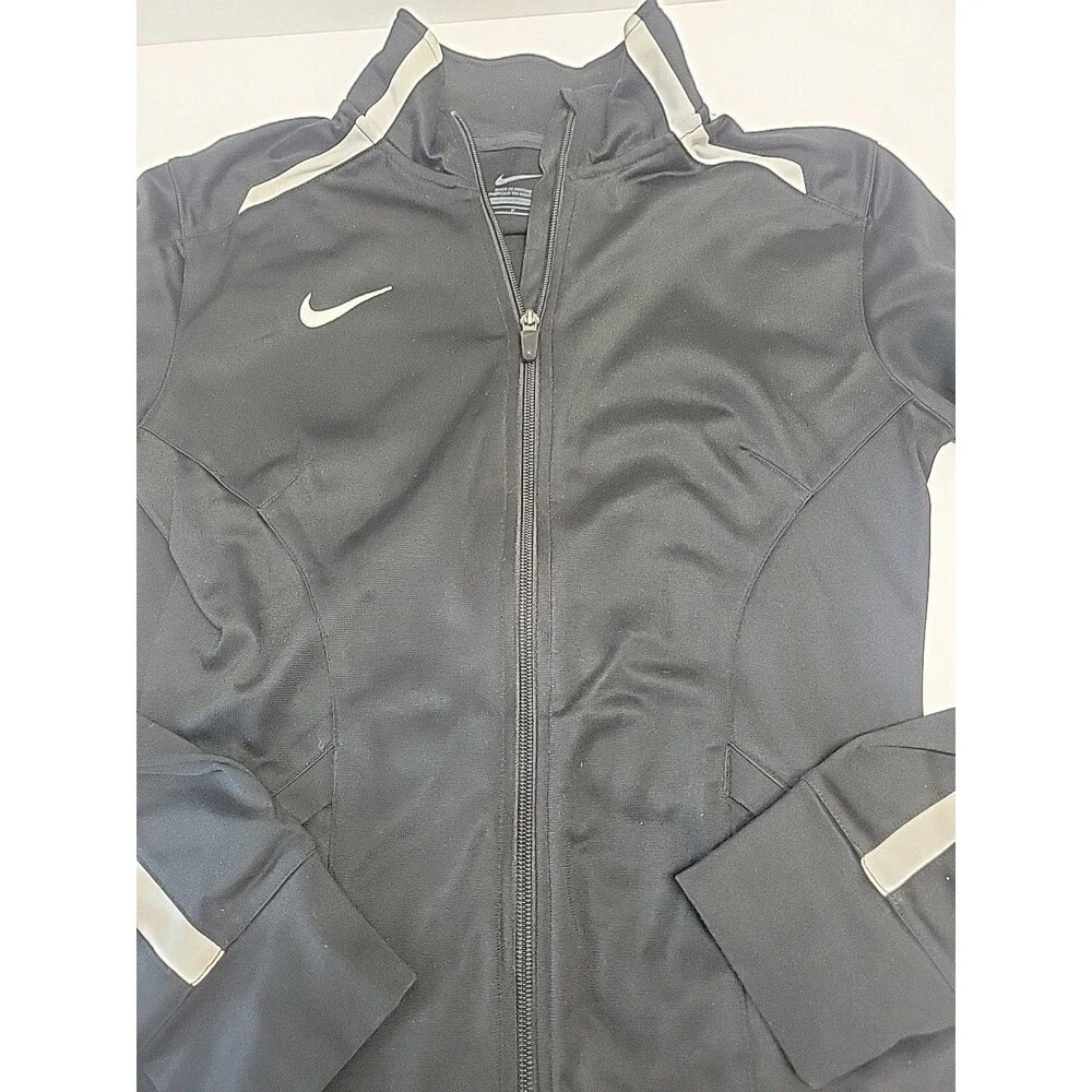 Nike Running Women’s Full‎ Zip Black Lightweight Jacket Sz S
